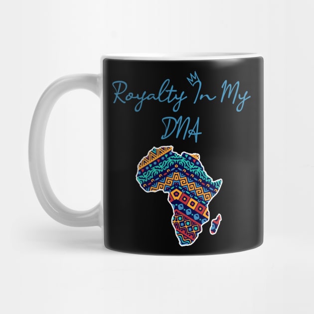 Africa Map, African Pattern, Royalty by alzo